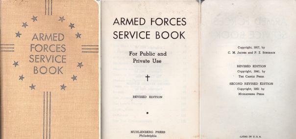 Armed Forces Service Book, 1951