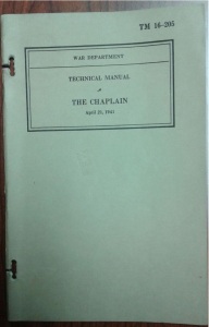 TM 16-205, The Chaplain, 21 April 1941