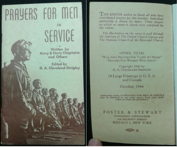 Prayers for Men in Service, 1944