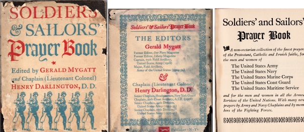 Soldiers and Sailors Prayer Book