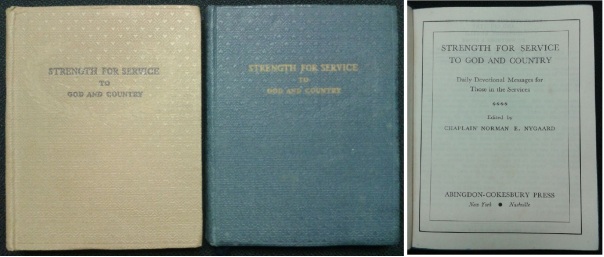 Strength for Service to God and Country, 1942