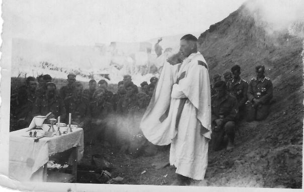 WW2 German Chaplain Worship Service