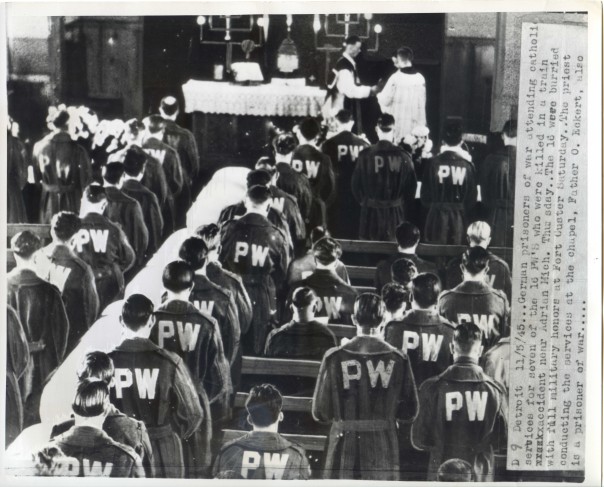 WW2 German POW Funeral Service