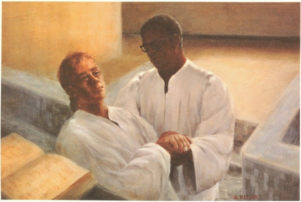 Chaplain Activities: Baptism by Immersion