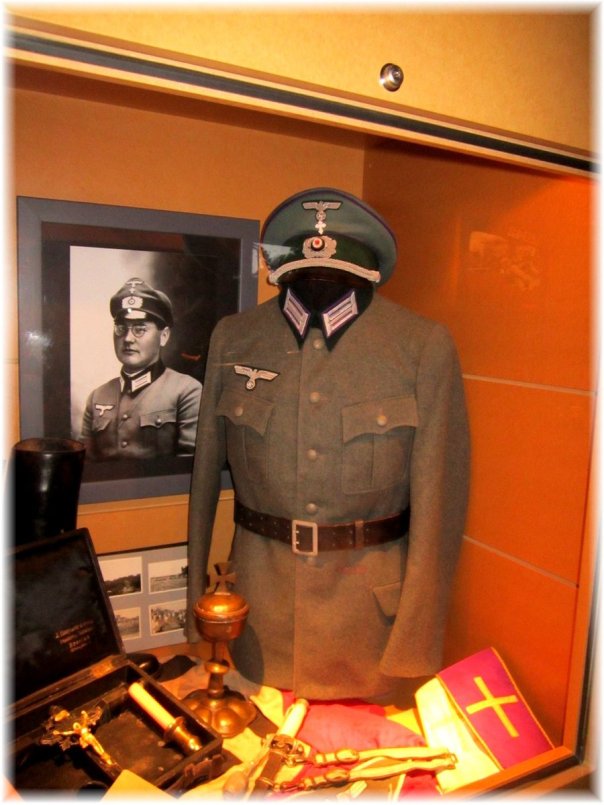 Baugnez War Museum Chaplain Display