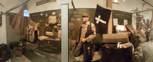 Big Red One Museum Chaplain Display